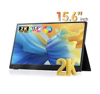 高清2K便攜顯示器 15.6英寸iPS屏 支持HDR